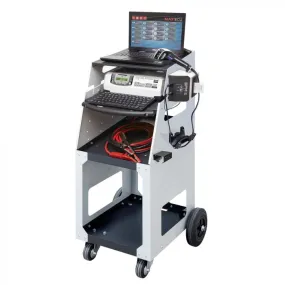 Acculader met trolley, printer en scanner