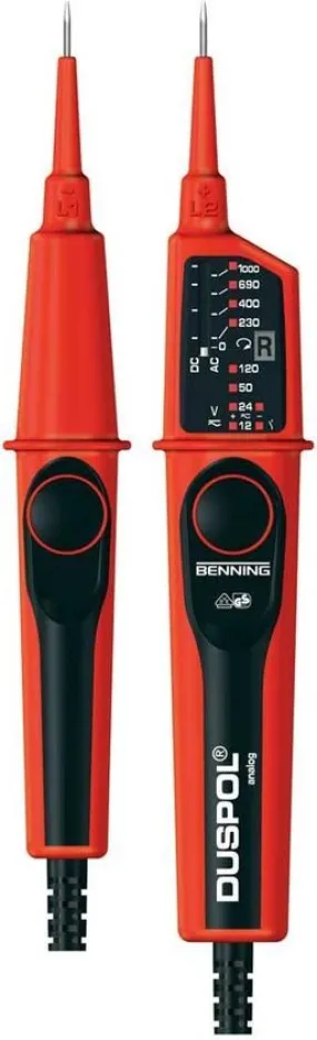 Benning spanningstester duspol analog 12 - 1000