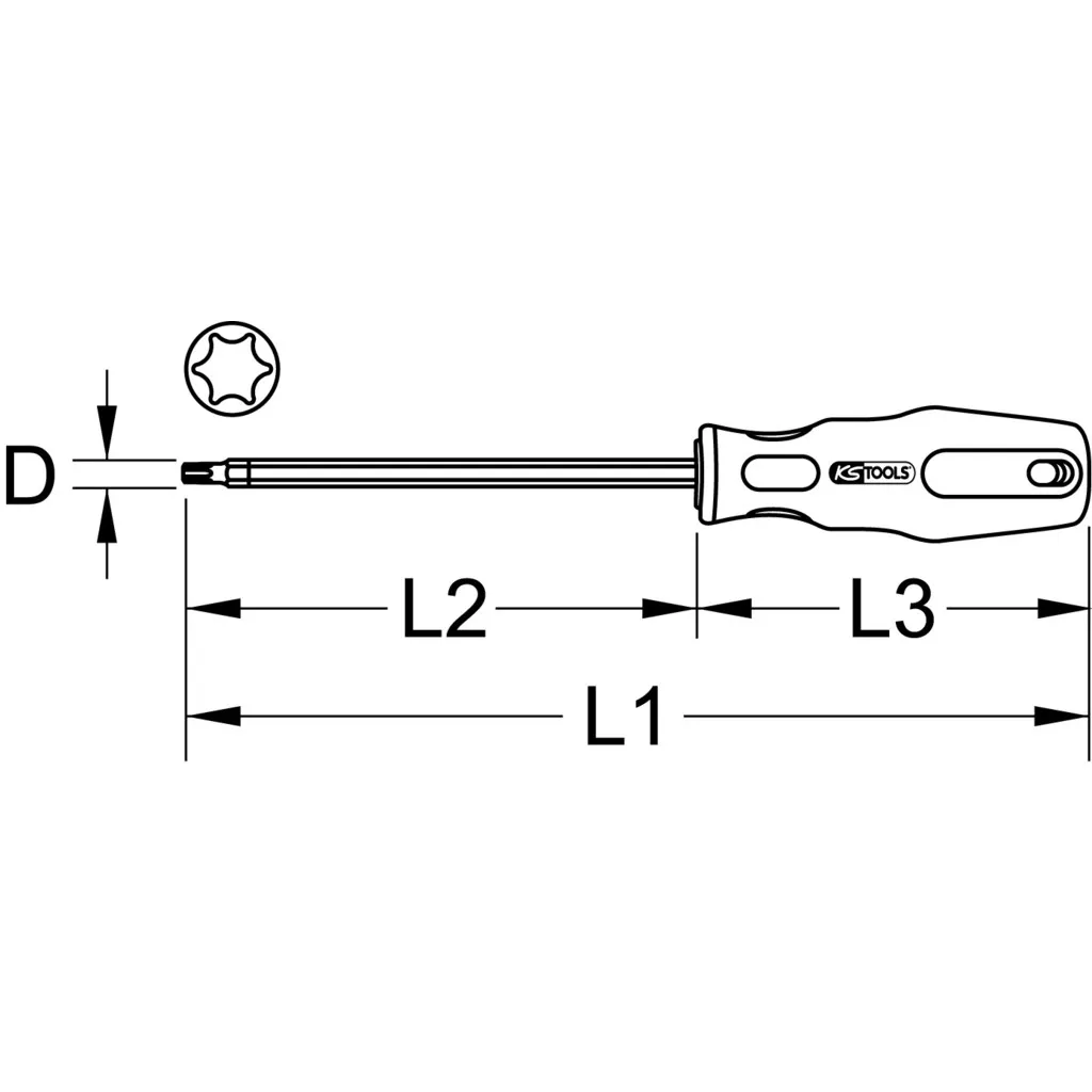 BERYLLIUMPLUS SCHROEVENDRAAIER TORXSCHROEVEN