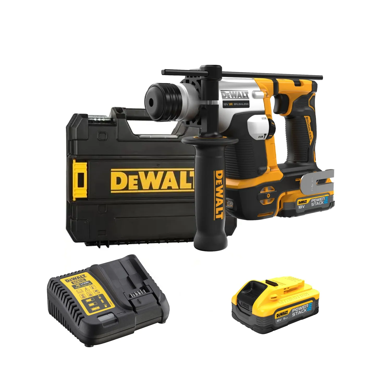 DeWALT DCH172E2T Accu Boorhamer SDS+ 1,4J 18V XR POWERSTACK in TSTAK