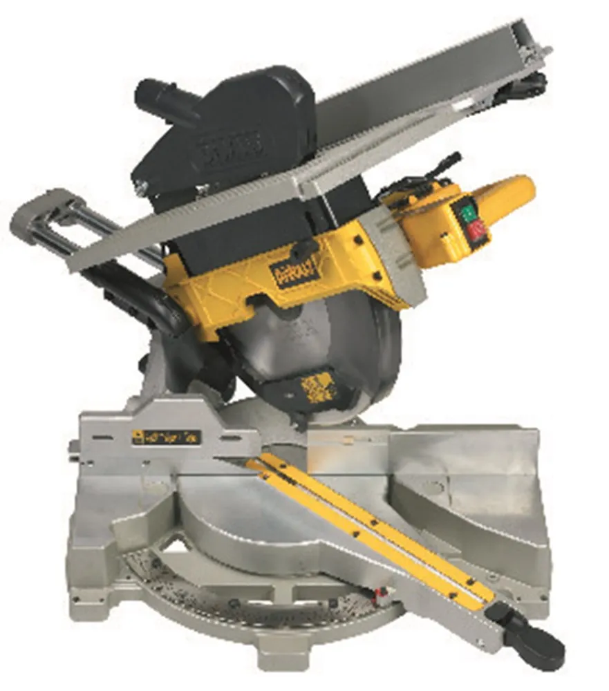 DEWALT TAFEL/AFKORT/VERSTEKZAAG D27112QS 305MM