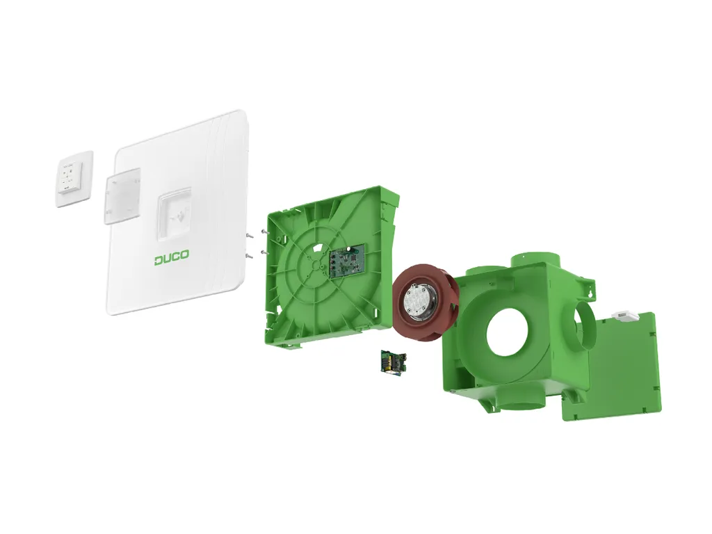 DUCO DUCOBOX RENO MET 2X CO2 SENSOREN  RANDAARDE  00004838