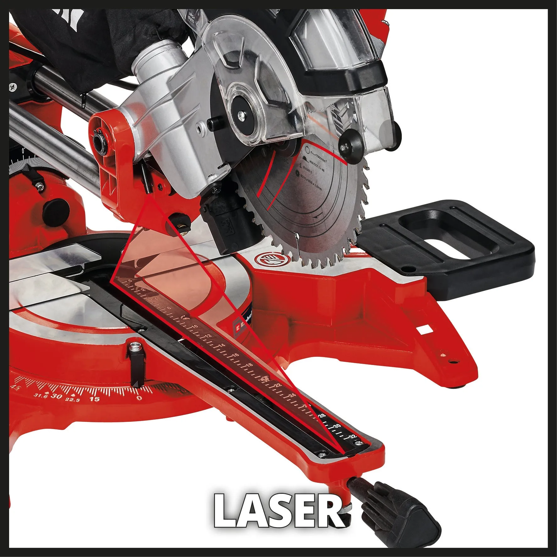 EINHELL RADIAAL, KAP EN VERSTEKZAAG TCSM 2131 DUAL