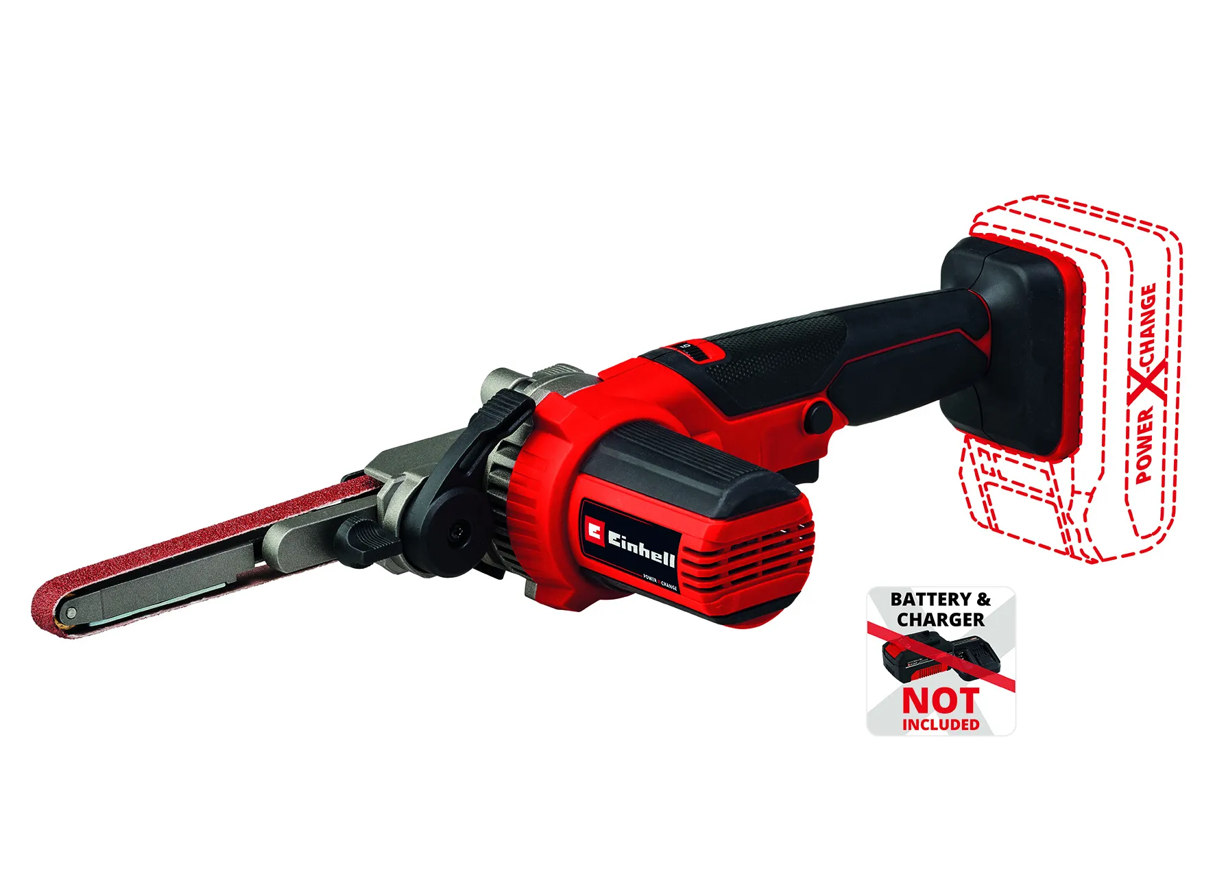 EINHELL TEBF 18 LI SOLO ACCU VIJL/BANDSCHUURMACHINE