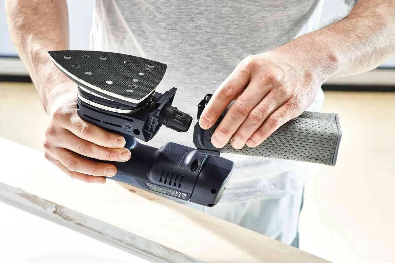 FESTOOL DTSC 18V 400 3,0 IPLUS ACCUVLAKSCHUURMACHINE  577508