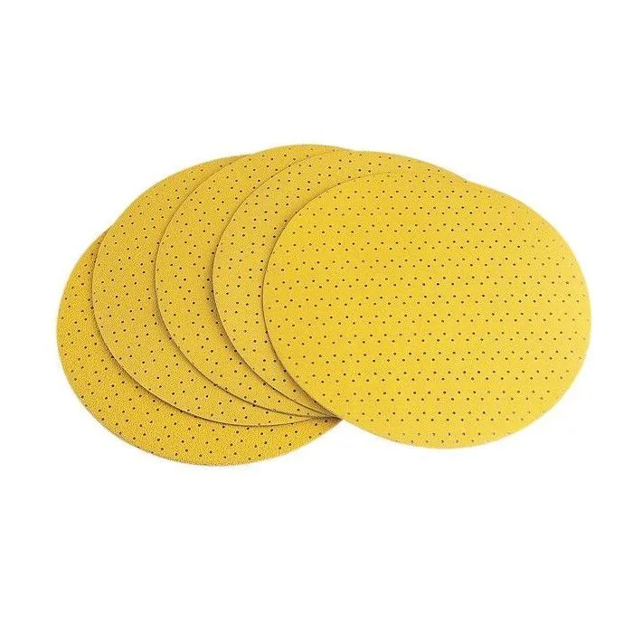 FLEX VELCRO SCHUURPAPIER ROND GEPERFOREERD KORREL 80 VOOR GIRAFFE  260234