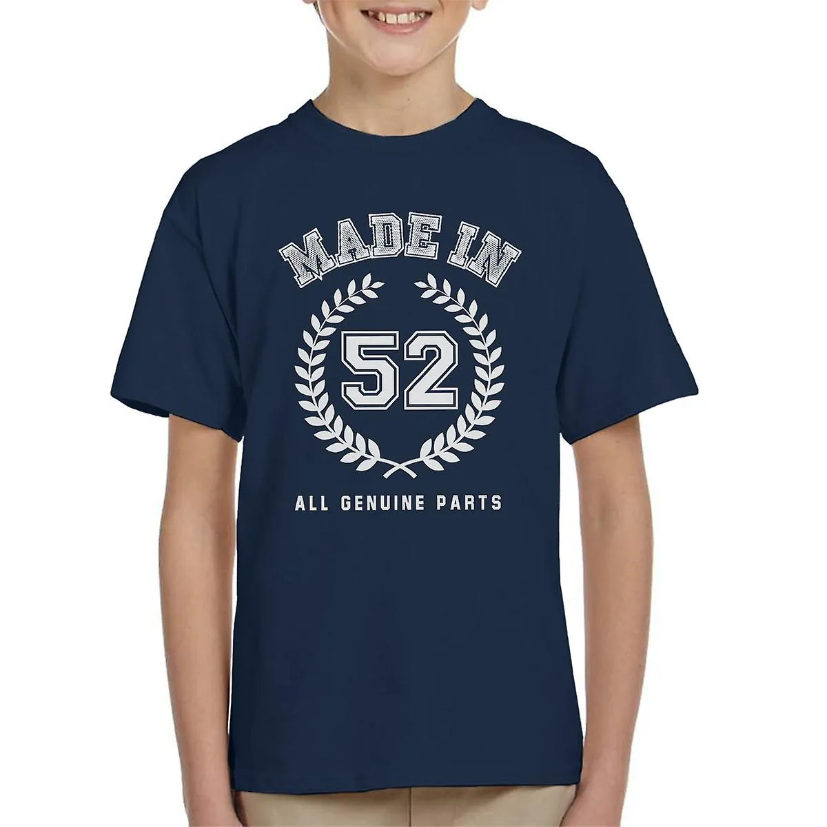 GEMAAKT IN 52 ALLE ORIGINELE ONDERDELEN KID'S TSHIRT