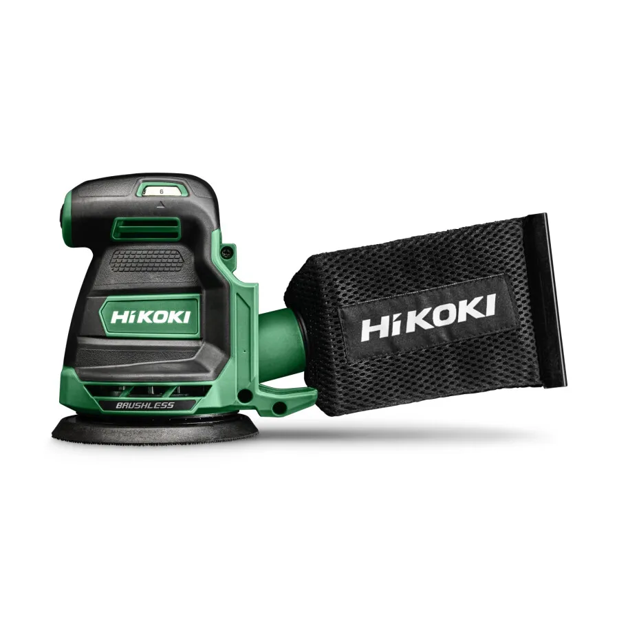Hikoki SV1813DAW2Z accu excentrische schuurmachine 18 Volt  125 mm