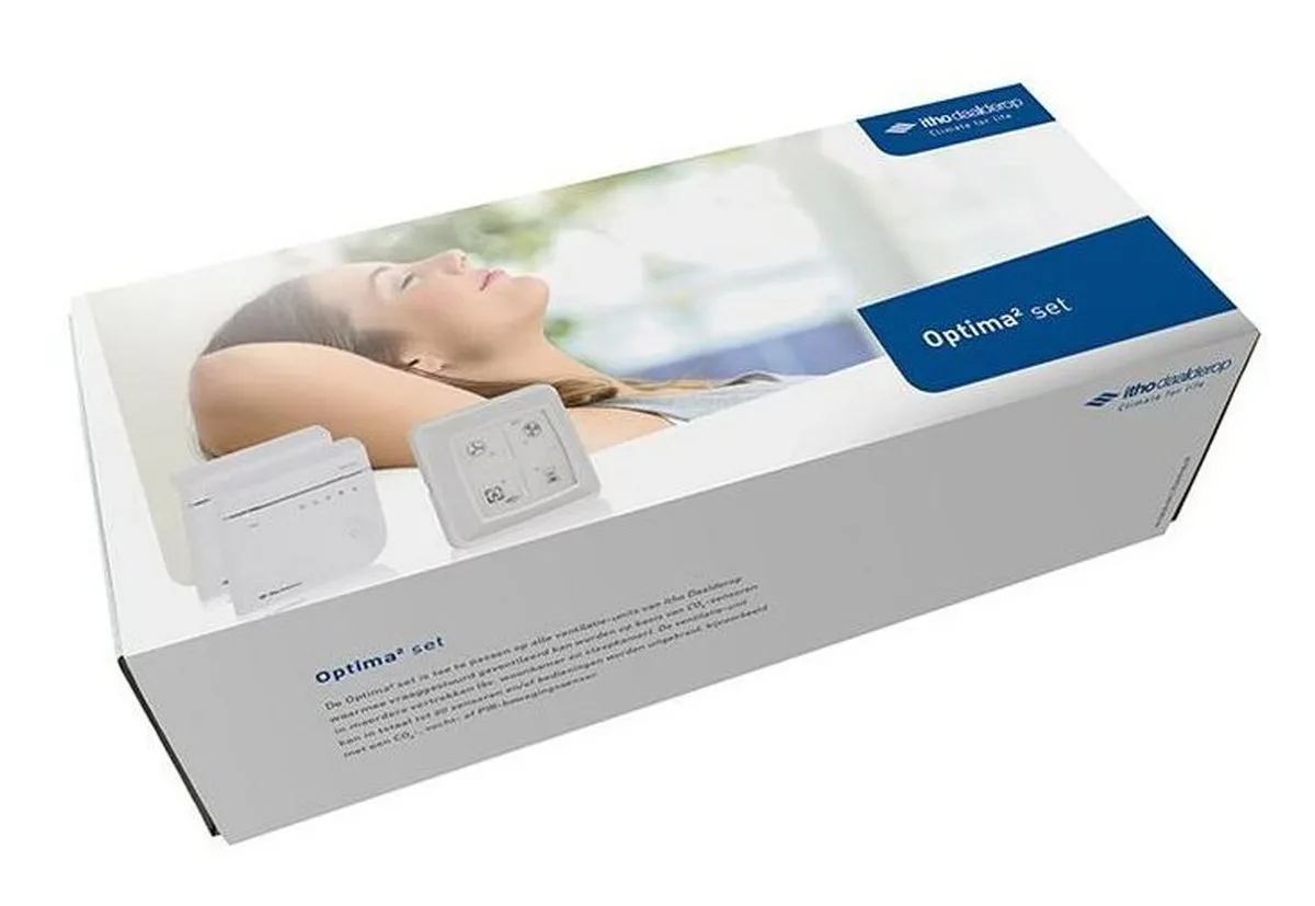 ITHO DAALDEROP OPTIMA2 SET  RFT AUTO BEDIENING EN 2 CO2 SENSOREN  0400089
