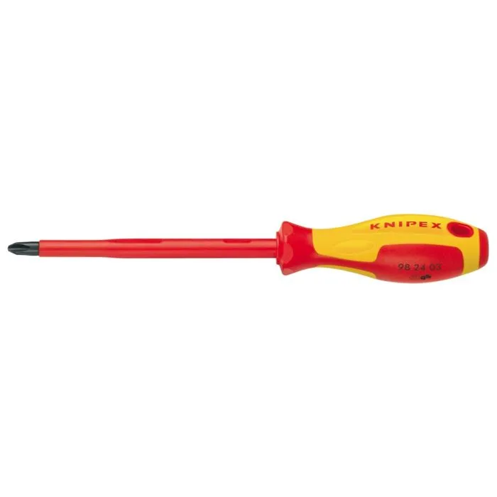 KNIPEX SCHROEVENDRAAIER PHILLIPS PH 4   VDE