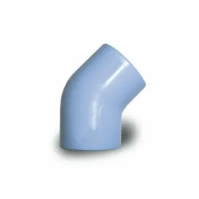 Lijm knie 45º   90 mm   ( 1 x inwendig lijm )