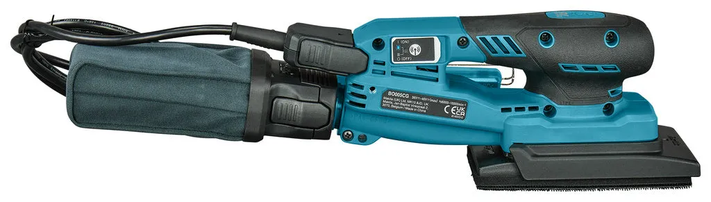 Makita BO005CGZJNL XGT 40V Max 80x133mm Handpalm Vlakschuurmachine