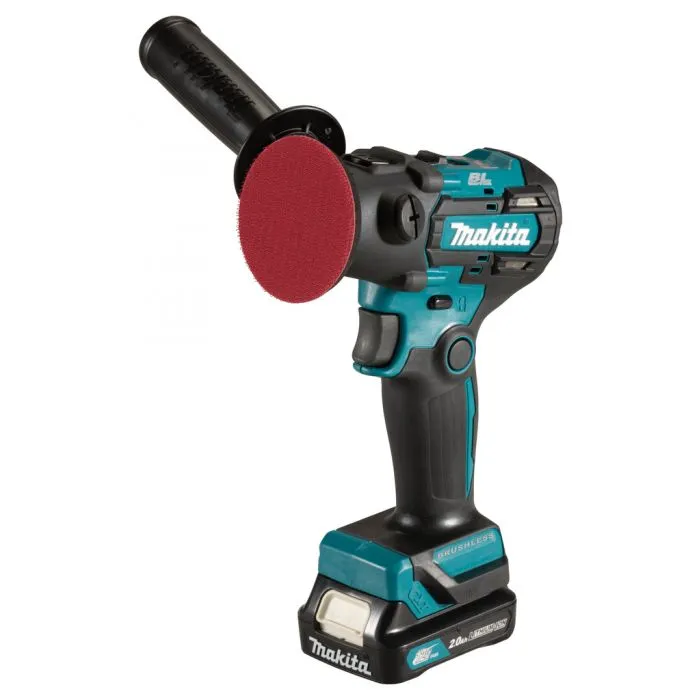 Makita PV301DSAE 12V Poets en Polijstmachine 2x2,0Ah Accu met Lader in Gereedschaptas