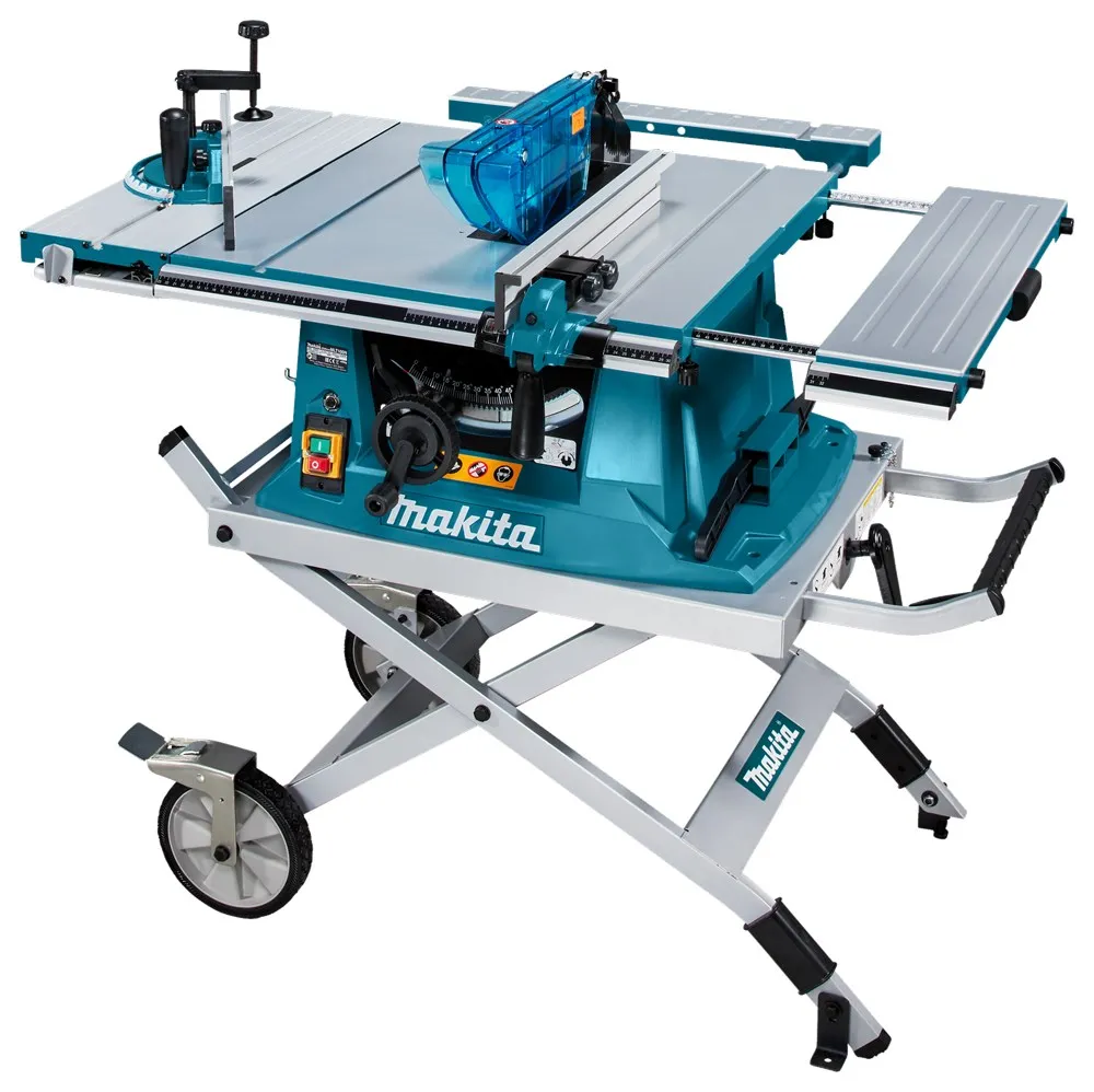 Makita tafelzaag MLT100NX1 in doos met onderstel