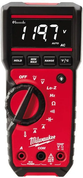MILWAUKEE 221740 DIGITALE MULTIMETER IN TAS 4933416976