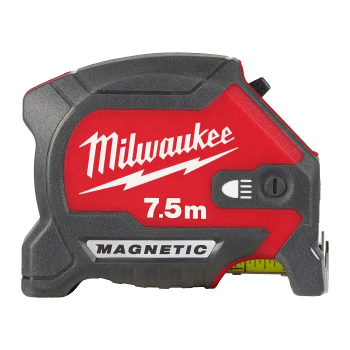 MILWAUKEE 4932492469 LED MAGNETISCHE ROLMAAT 7,5 M LED MAGNETIC TAPE MEASURE  7.5 M