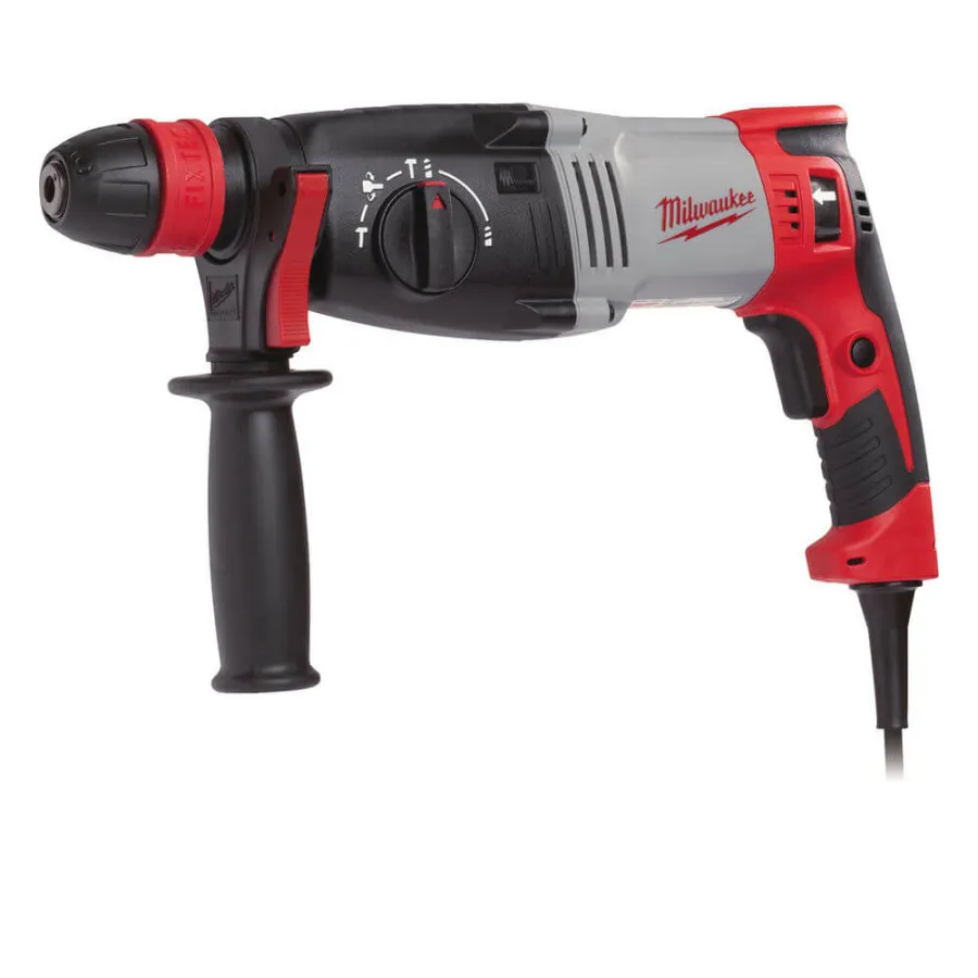 MILWAUKEE PH 28 X  SDS+ COMBIHAMER WISSELKOP