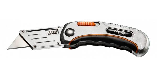 Professioneel Stanley mes + nylon opberghoes