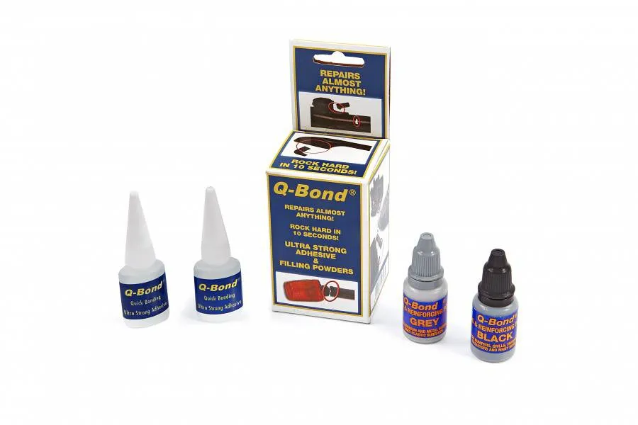 QBOND ULTRA STERKE LIJM & VULPOEDER SET 2 X 10ML LIJM + POEDER
