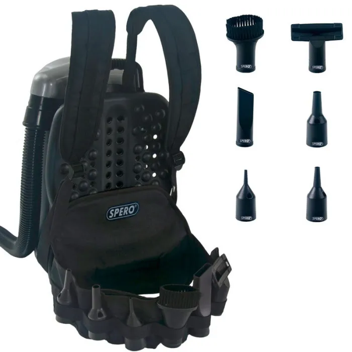 RUGSTOFZUIGER MET 4 FILTERS HEPA SYSTEEM  SPHEPA