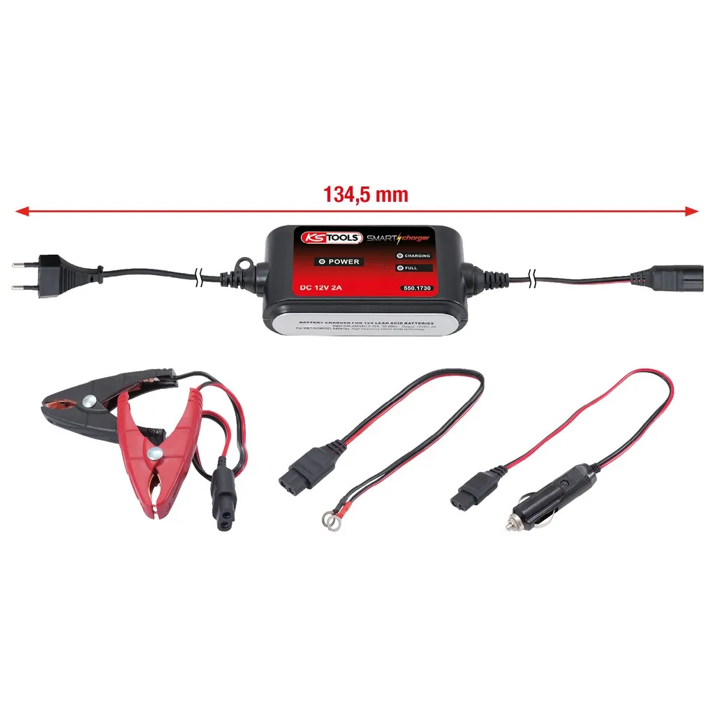 SMARTcharger Hoogfrequente acculader 12V, 2A
