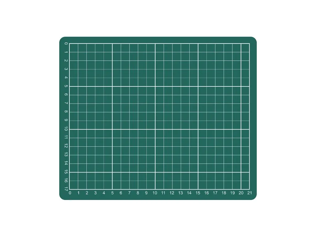 Snijmat A5 230x190mm groen