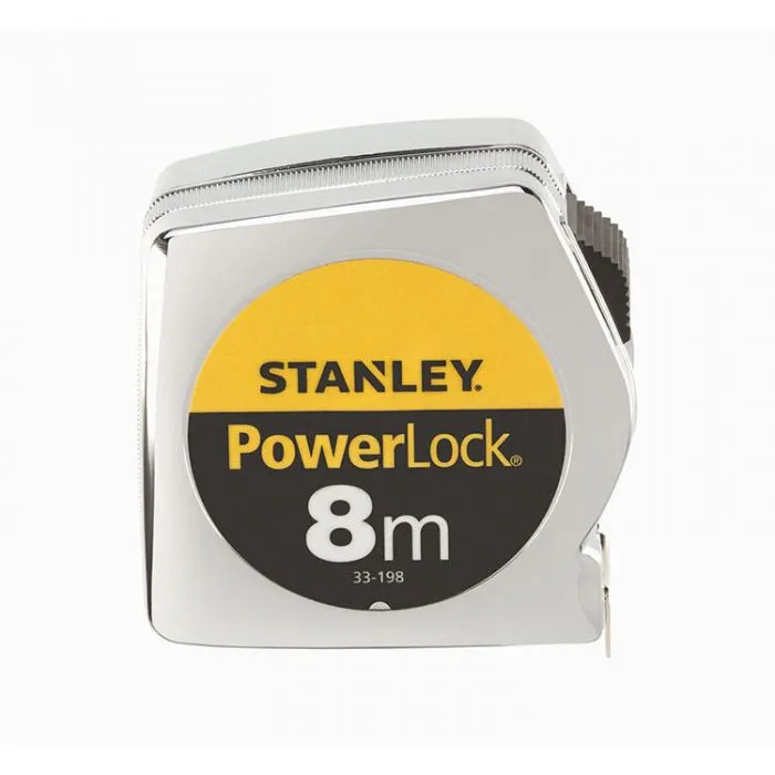 Stanley Rolmaat Powerlock 8 meter, 25 mm breed