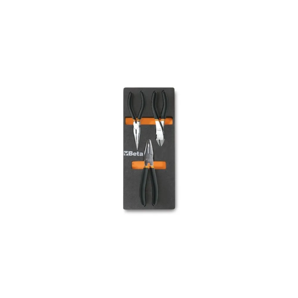 ZACHTE FOAM INLEGBAK MET TANGEN EN KNIPTANGEN  BETA M137